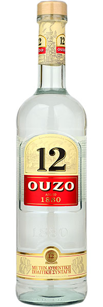 OUZO 12 70CL